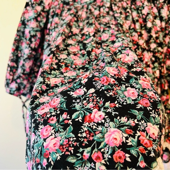 Vintage Cottagecore Ditzy Micro Floral Baby Doll 1980s 1990s Dress 6 - Picture 10 of 10